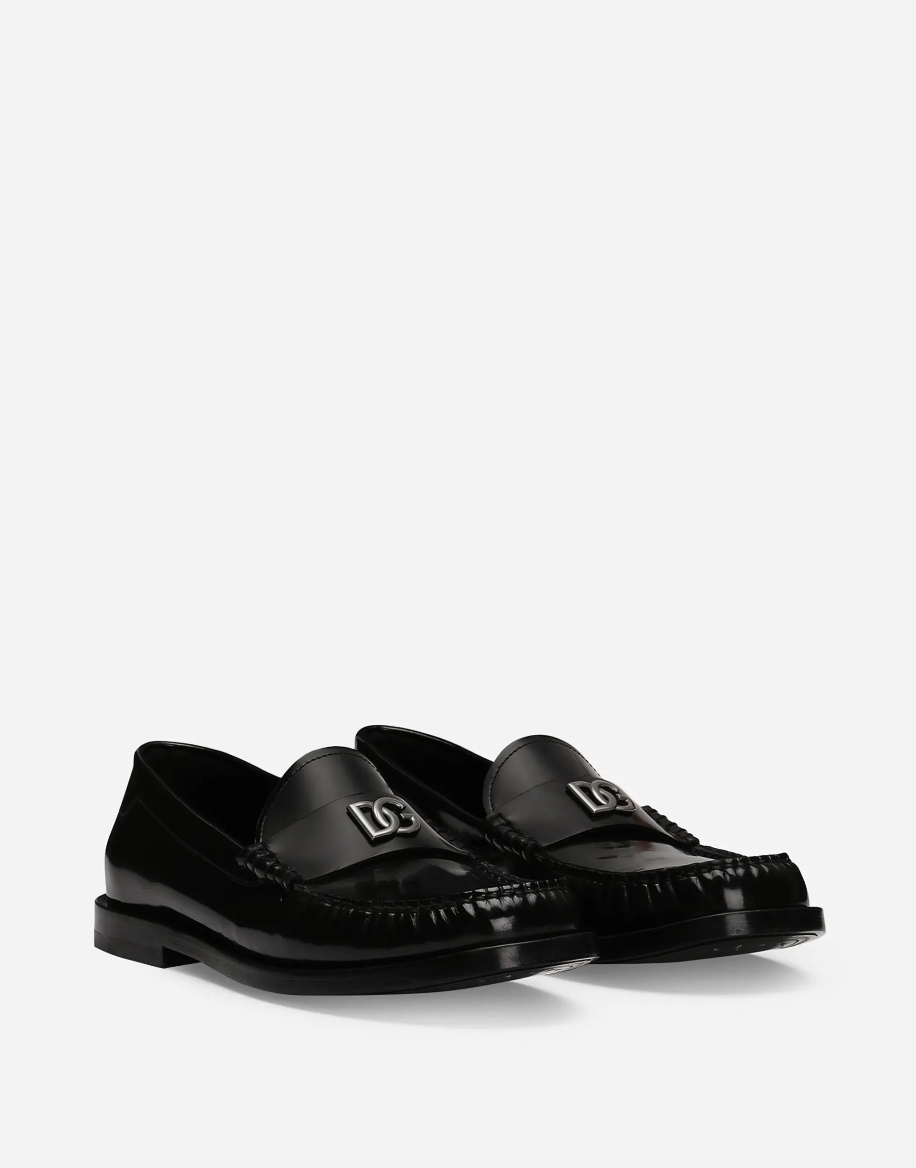 Polished calfskin loafers