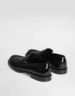 Polished calfskin loafers