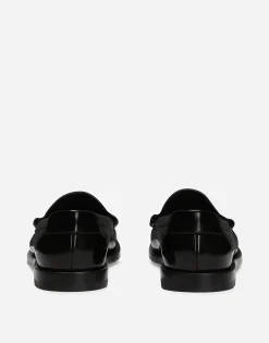 Polished calfskin loafers