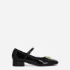 Polished calfskin Mary Janes