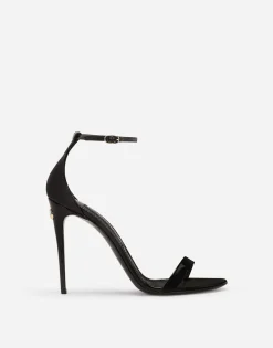 Polished calfskin sandals