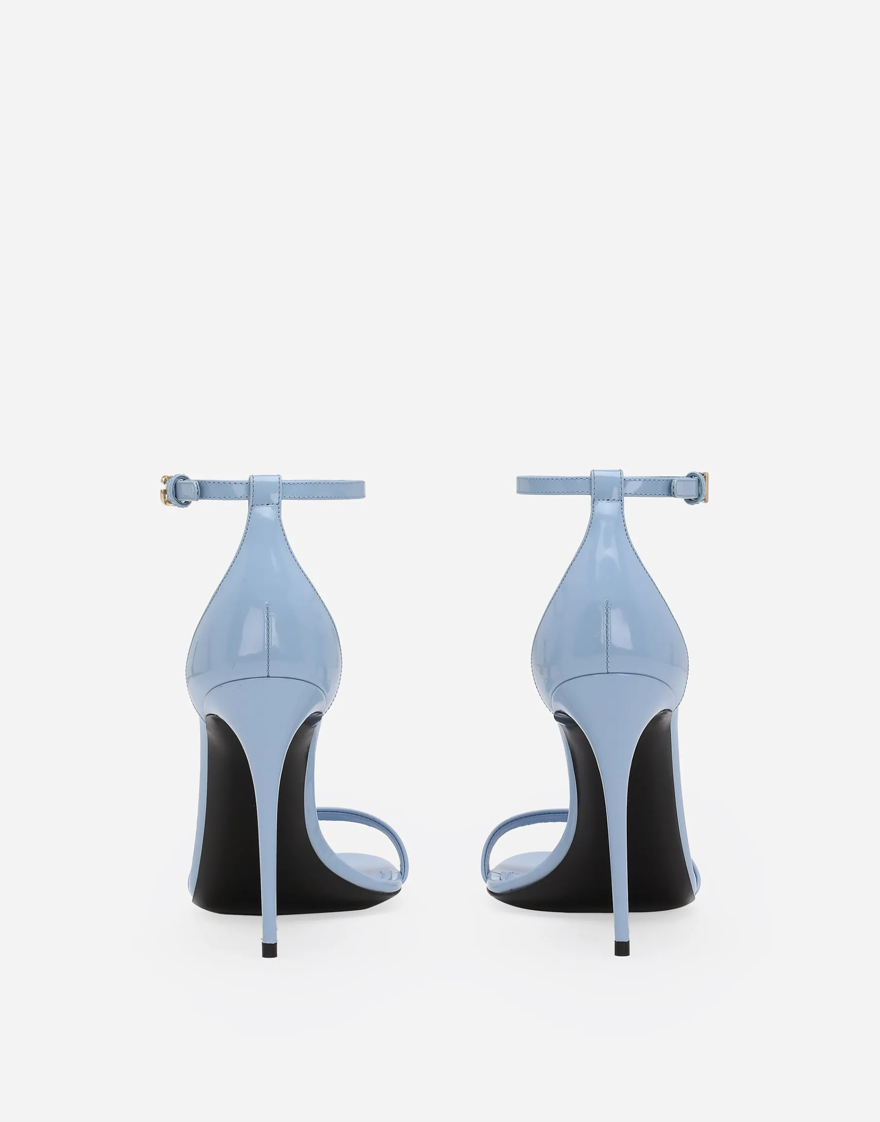 Polished calfskin sandals