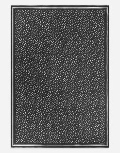 Polka-dot modal and cashmere scarf