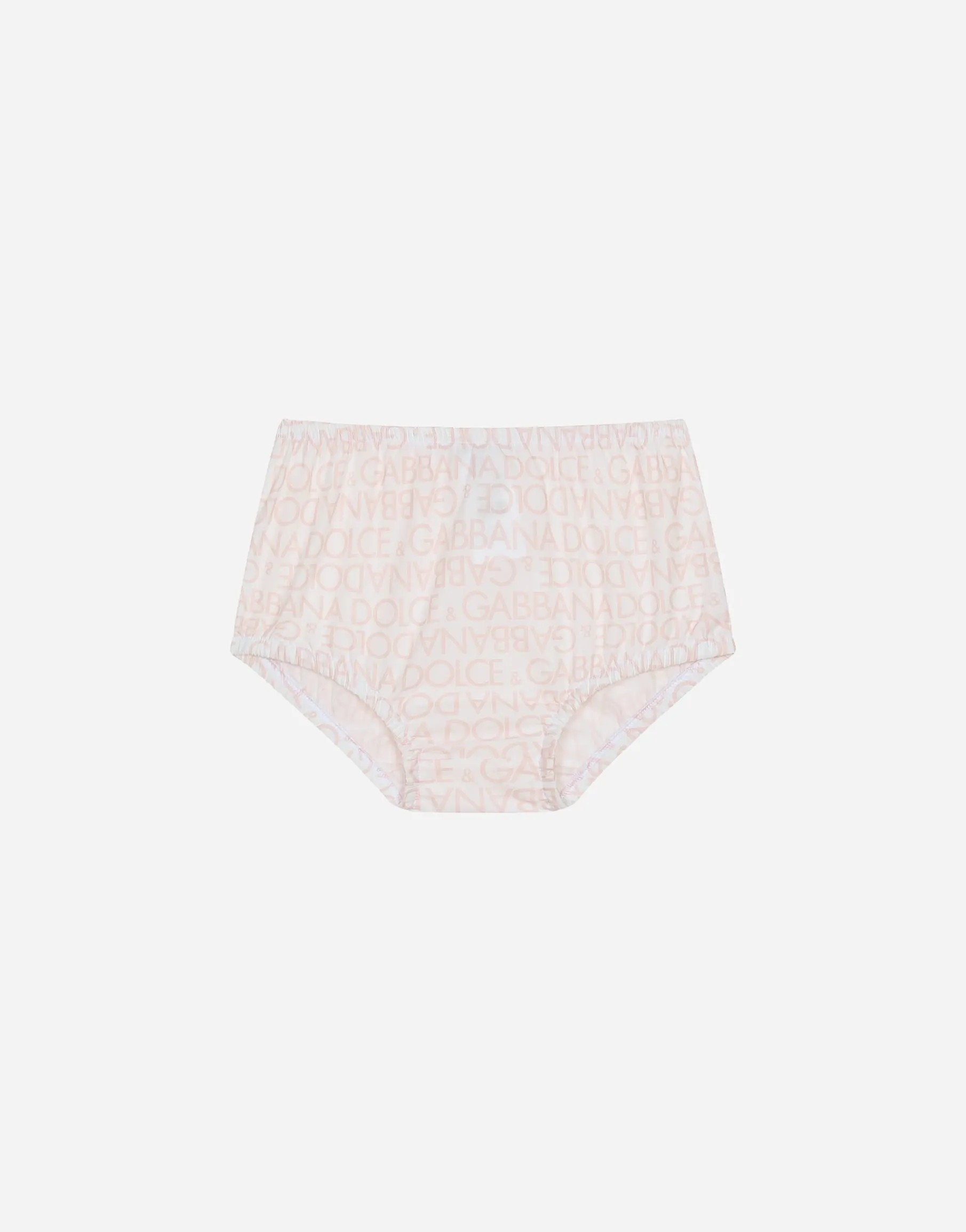 Poplin dress with bloomers