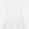 Poplin dress with DG logo