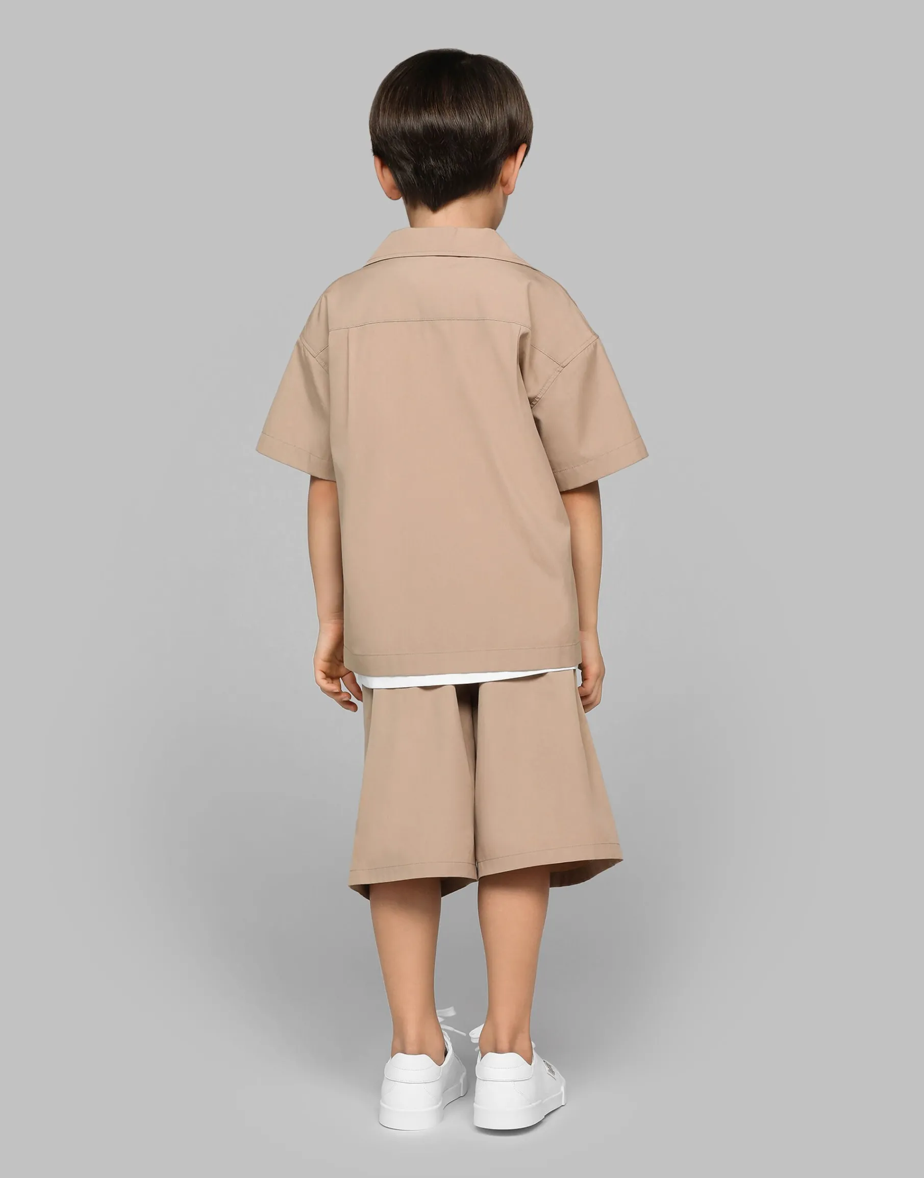 Poplin shirt with DG logo