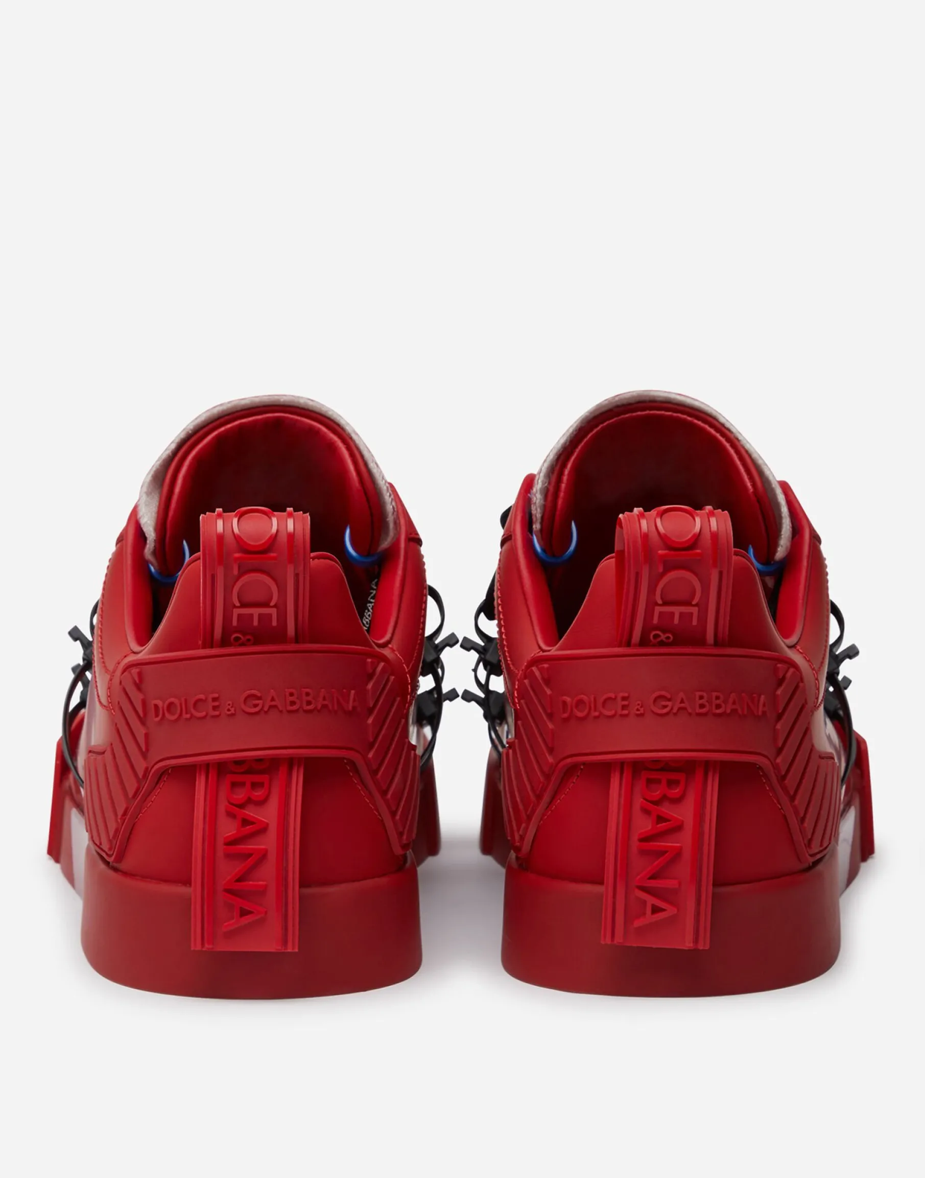 Portofino sneakers in calfskin and patent leather