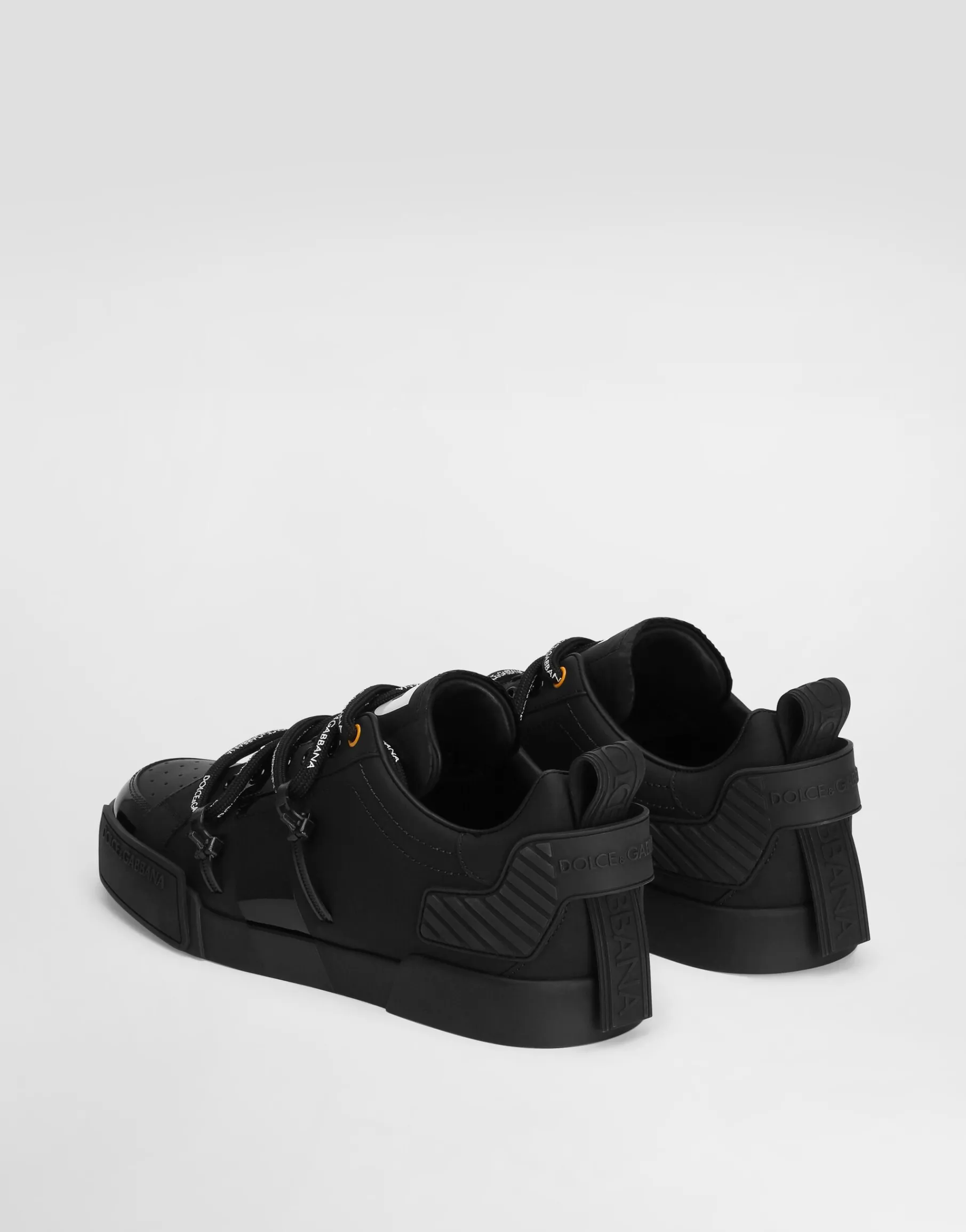 Portofino sneakers in calfskin and patent leather