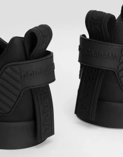 Portofino sneakers in calfskin and patent leather