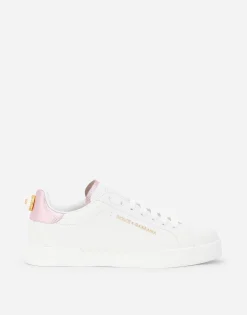 Portofino sneakers in nappa calfskin with lettering
