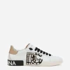 Portofino vintage calfskin sneakers
