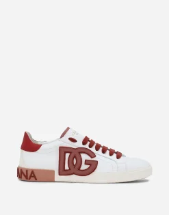 Portofino vintage calfskin sneakers