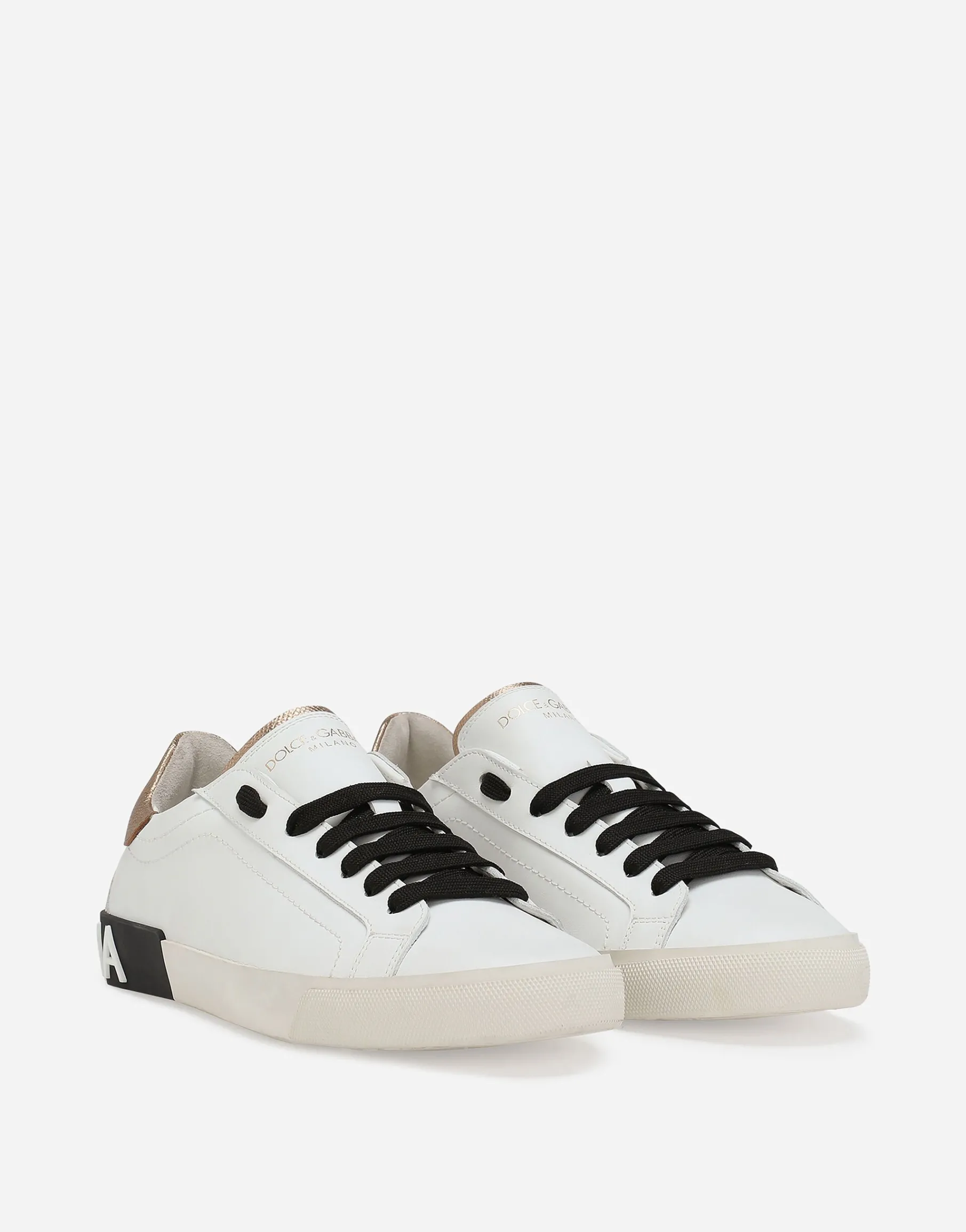 Portofino vintage calfskin sneakers