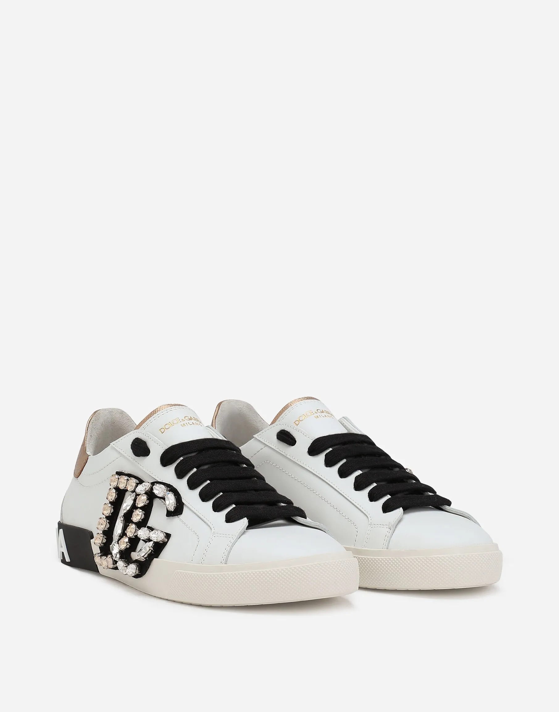 Portofino vintage calfskin sneakers