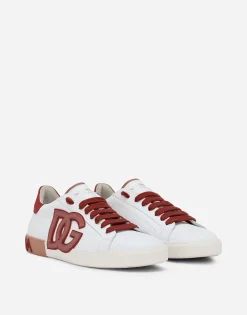 Portofino vintage calfskin sneakers