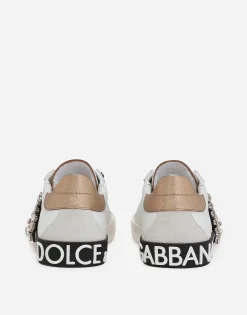 Portofino vintage calfskin sneakers