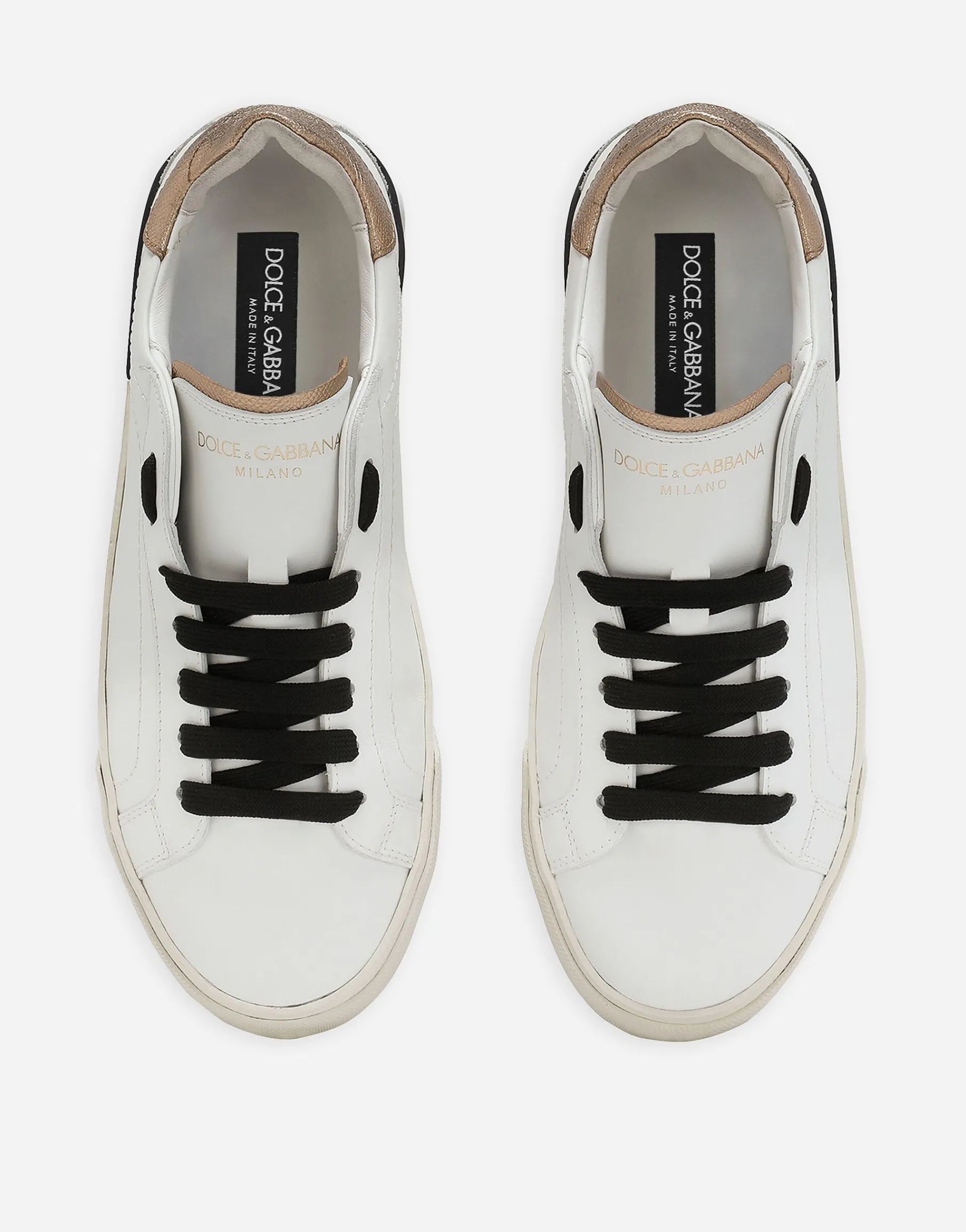 Portofino vintage calfskin sneakers