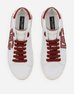 Portofino vintage calfskin sneakers