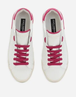 Portofino vintage calfskin sneakers