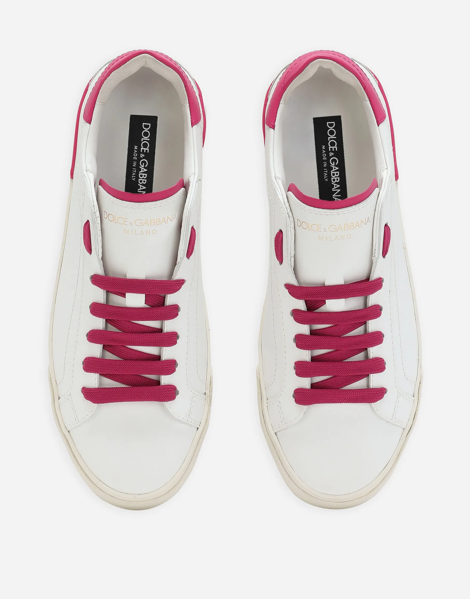 Portofino vintage calfskin sneakers