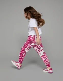 Printed calfskin Portofino sneakers