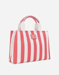 Printed canvas bag