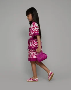 Printed canvas espadrilles