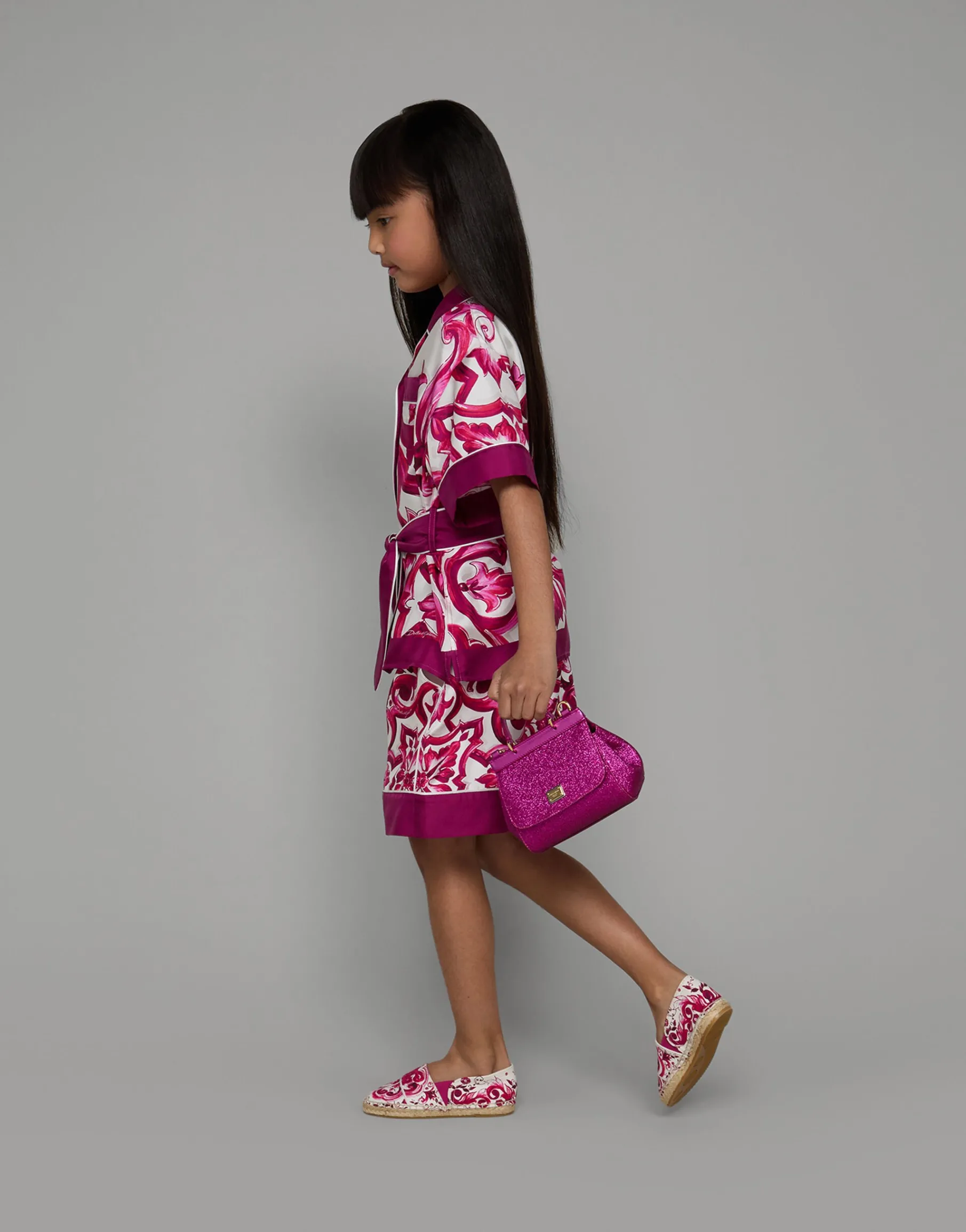 Printed canvas espadrilles
