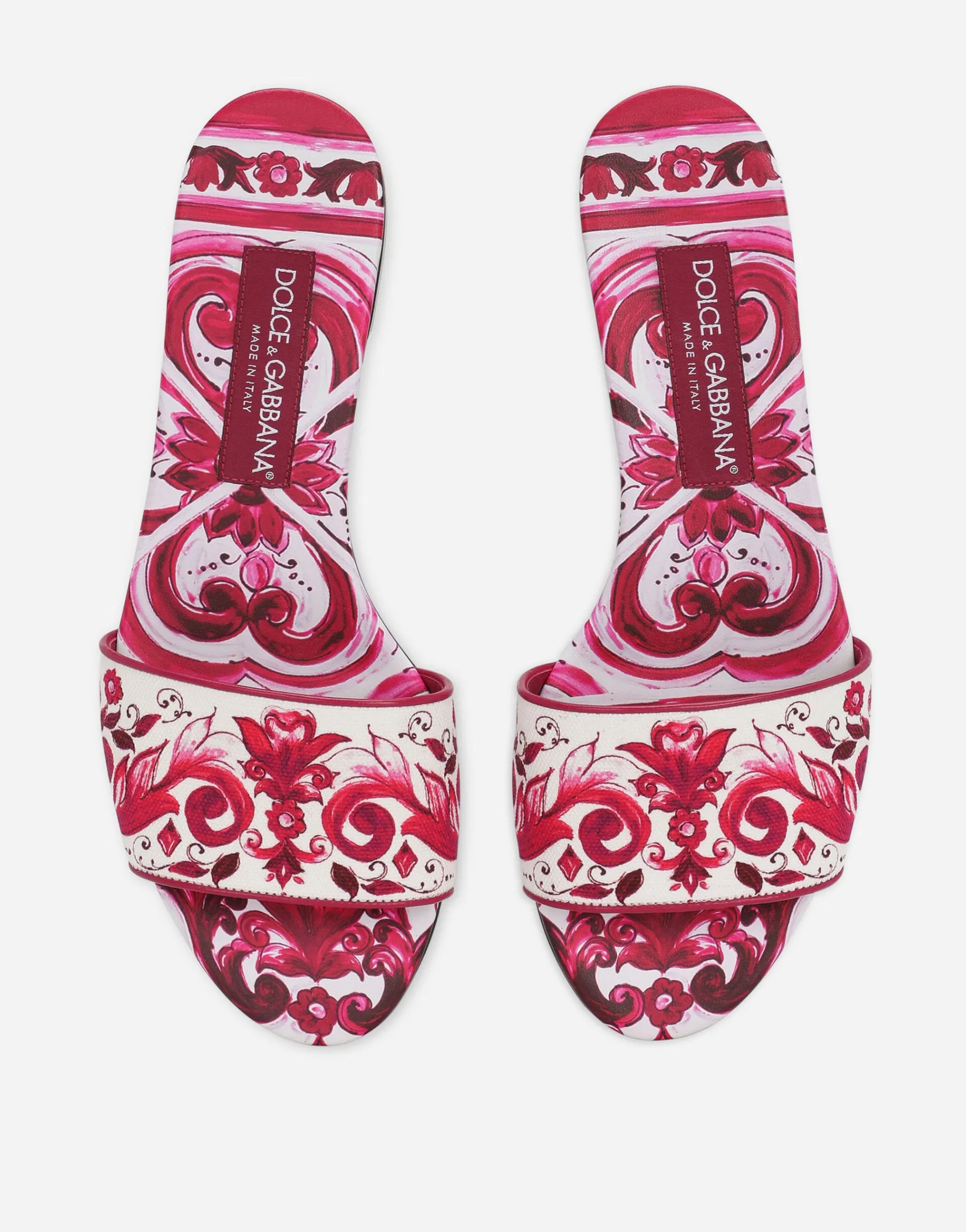 Printed canvas slides