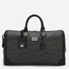 Printed jacquard holdall