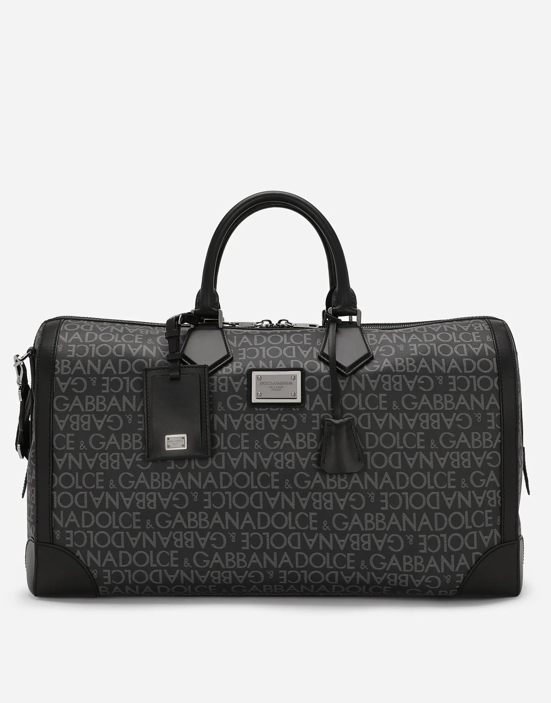 Printed jacquard holdall