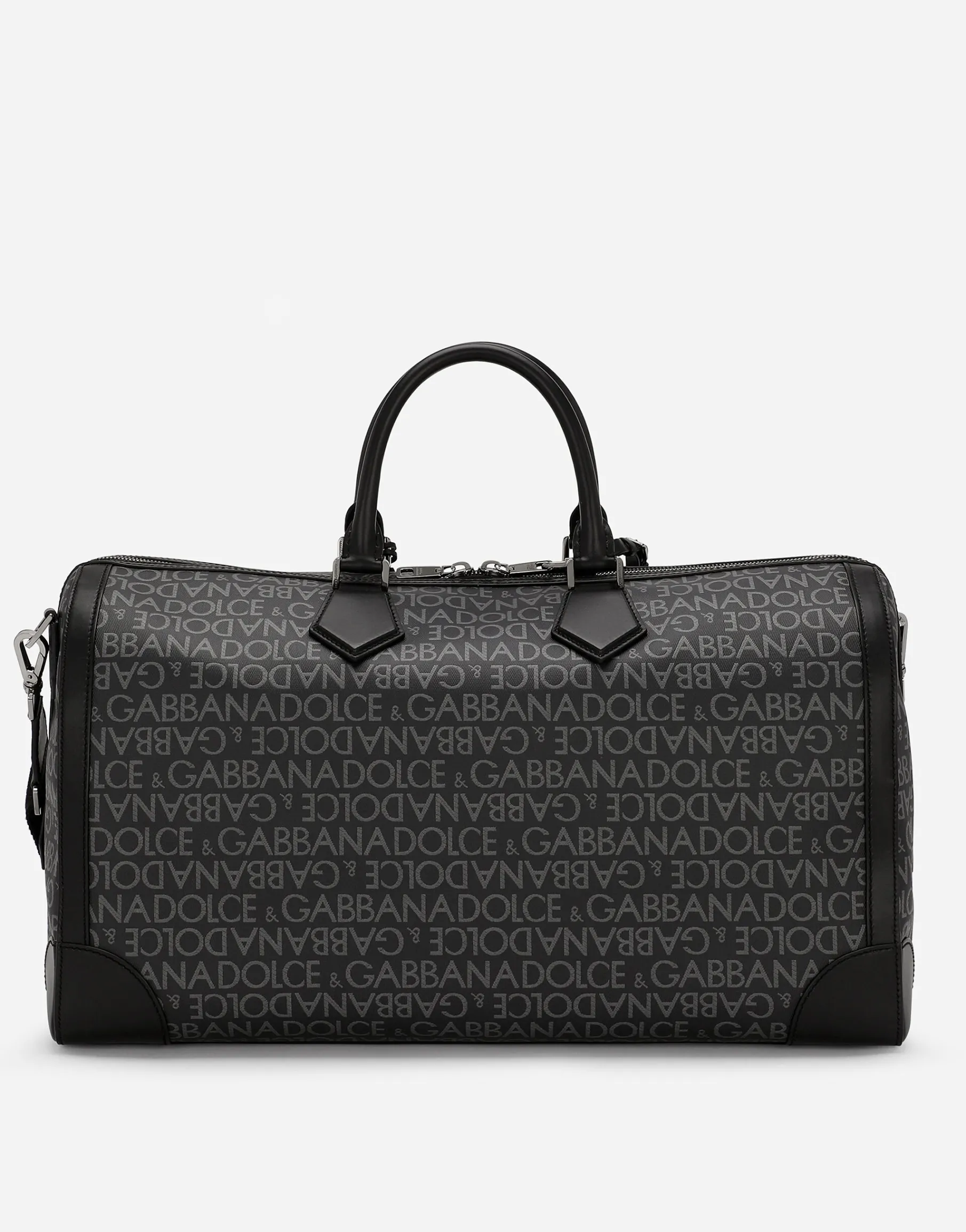 Printed jacquard holdall