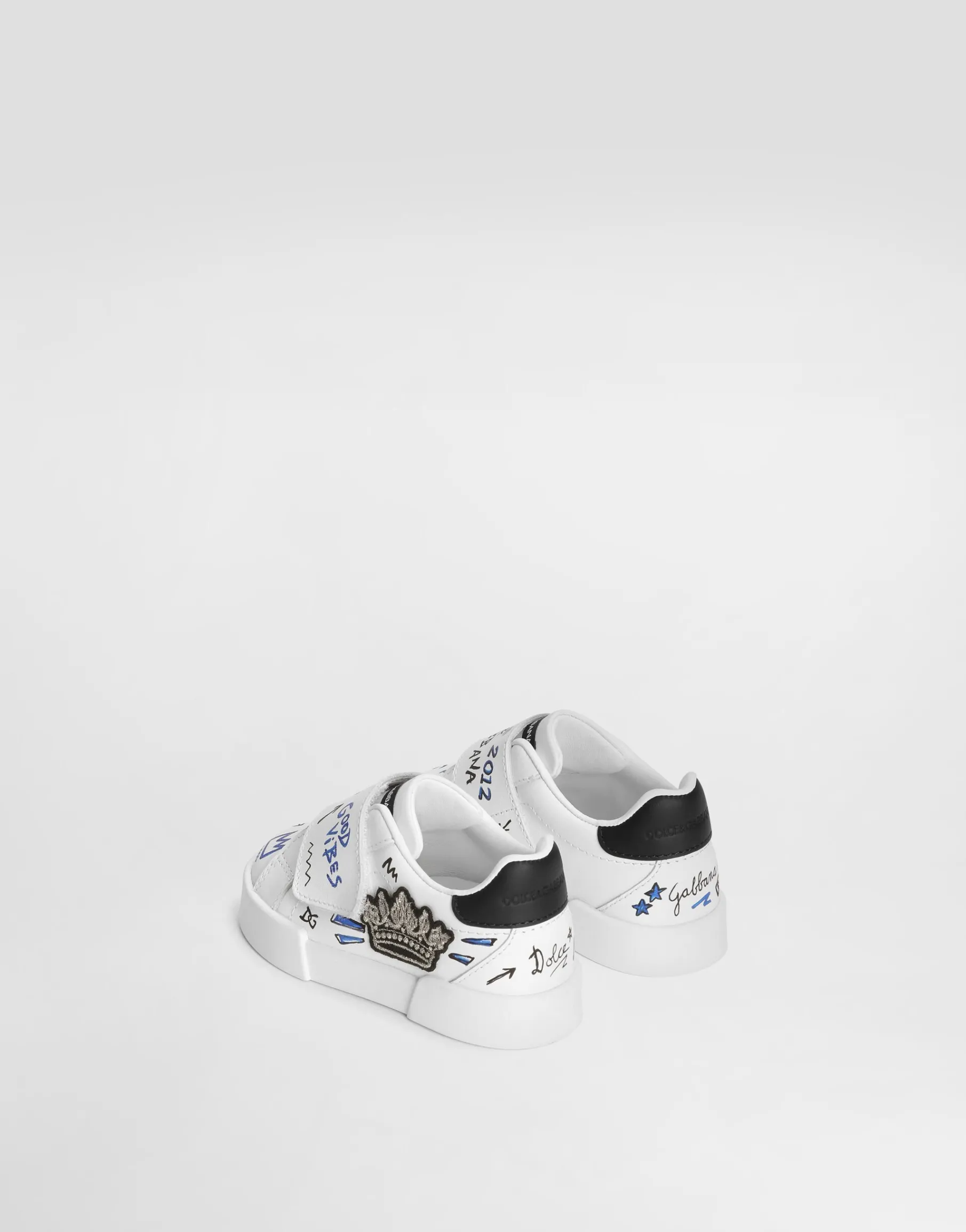 Printed lambskin Portofino Light sneakers