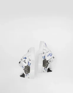Printed lambskin Portofino Light sneakers