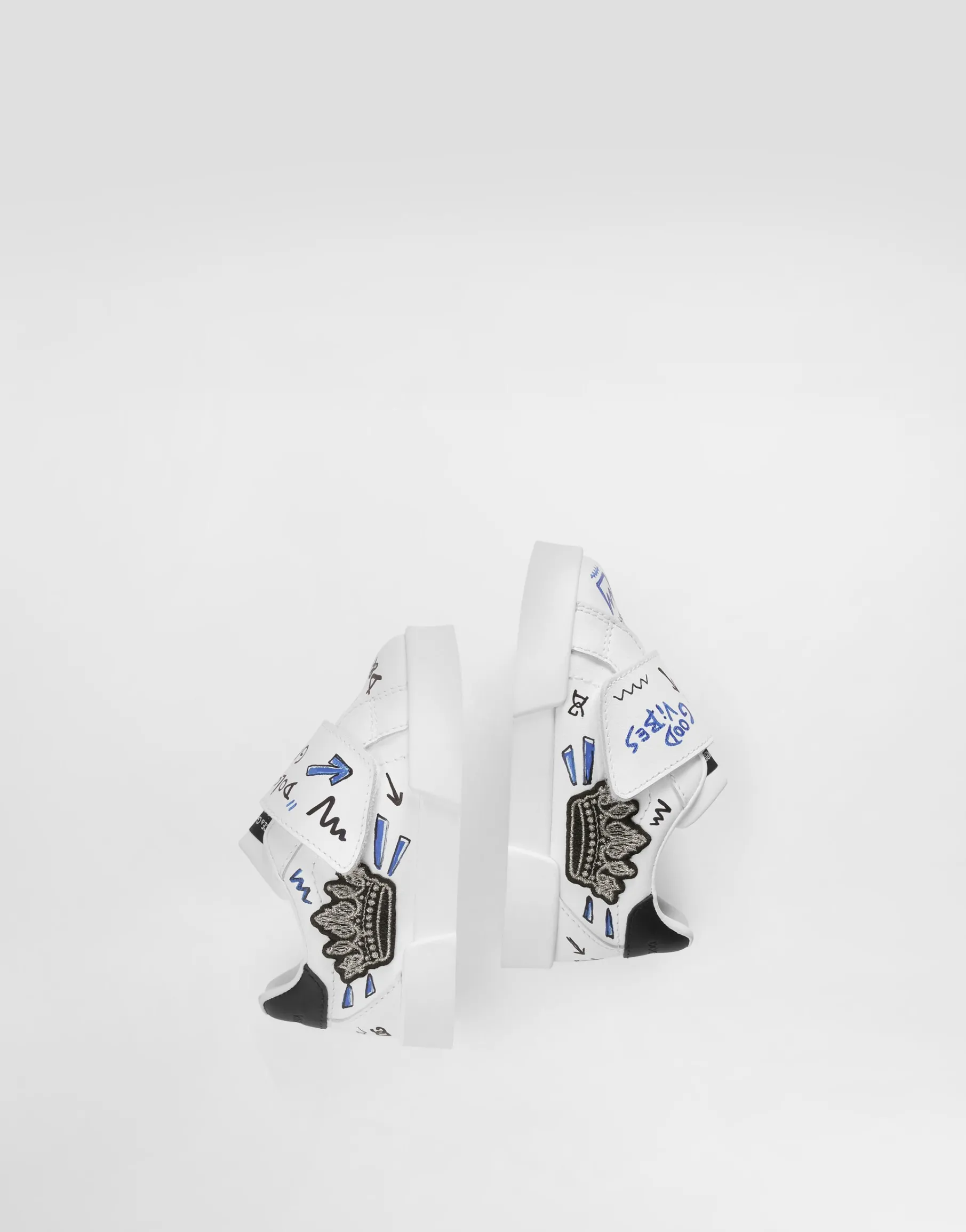 Printed lambskin Portofino Light sneakers