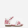 Printed nappa lambskin sandals