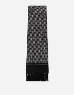 Printed silk scarf