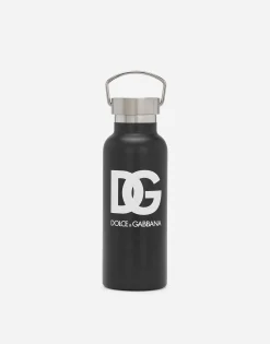 Printed steel water bottle