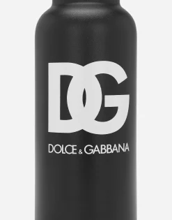 Printed steel water bottle