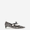 Python skin pumps