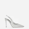 Python skin slingbacks