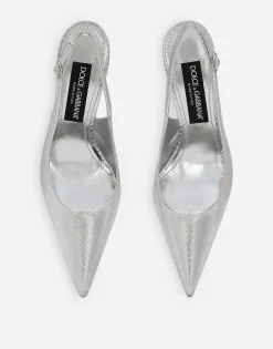 Python skin slingbacks