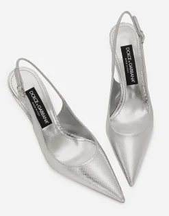 Python skin slingbacks