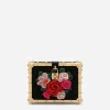 Raffia crochet Dolce Box bag