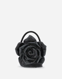 Resin rose-design Dolce Box bag