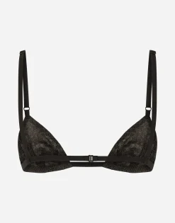 Rhinestoned bra