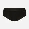 Ribbed cotton Brando briefs