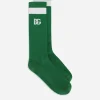 Ribbed socks with DG logo