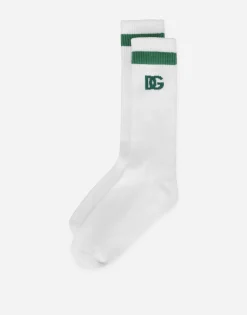 Ribbed socks with DG logo