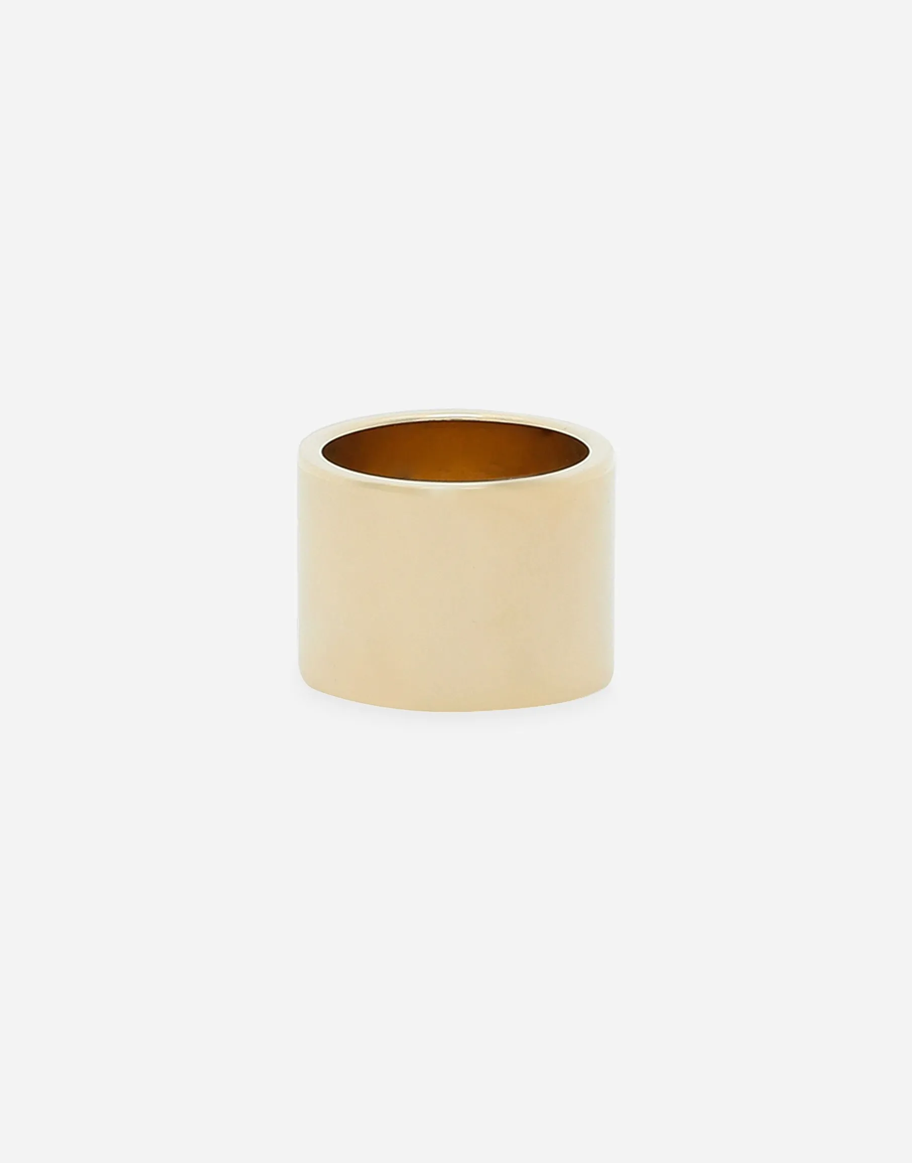 Ring with branded tag